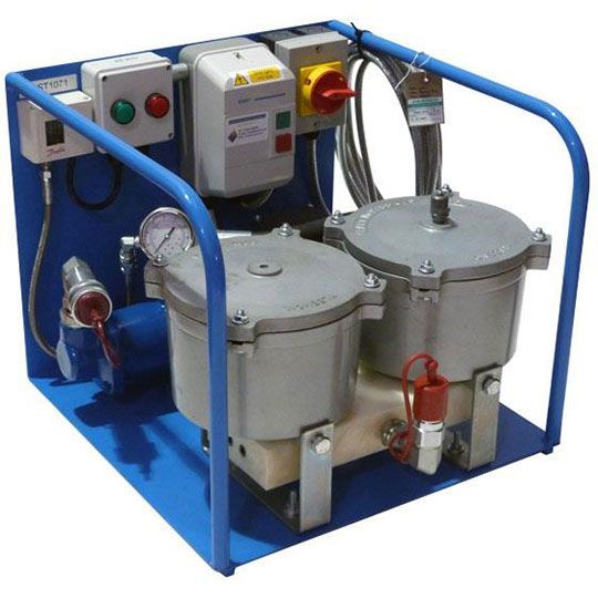 MS2 415v Twin Housing Diesel & Light Oil Filtration System