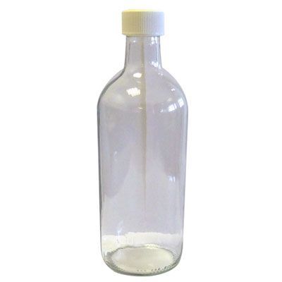 Clear Glass Sample Bottle Collection
