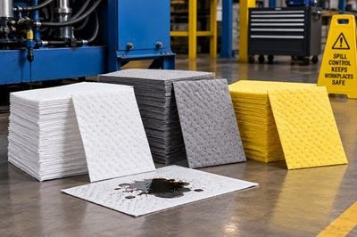 Industrial Spill Absorbent Pads