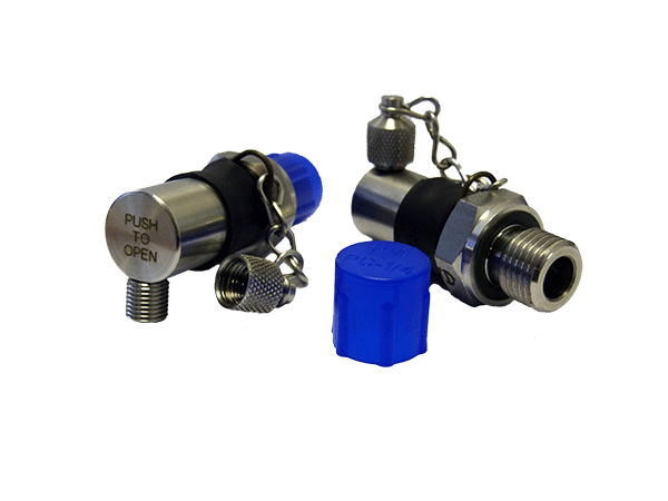 Checkfluid KP14NV Pushbutton Valve 1/4 Checkfluid KP14NV Pushbutton Valve 1/4" - 19BSPP Stainless Steel Pack of 5