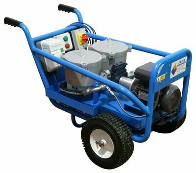 Twin Unit Oil Filtration System - All Terrain Hand barrow Twin Unit Oil Filtration System - All Terrain Hand barrow