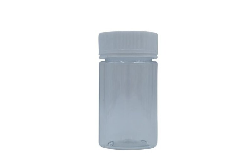 120ml Clear Plastic Sample Bottle with 41mm cap (Pack of 50)