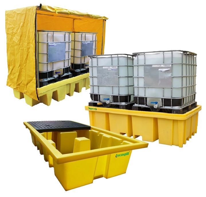 Twin IBC Storage Pallets (IBC not Included) Twin IBC Storage Pallets (IBC not Included)