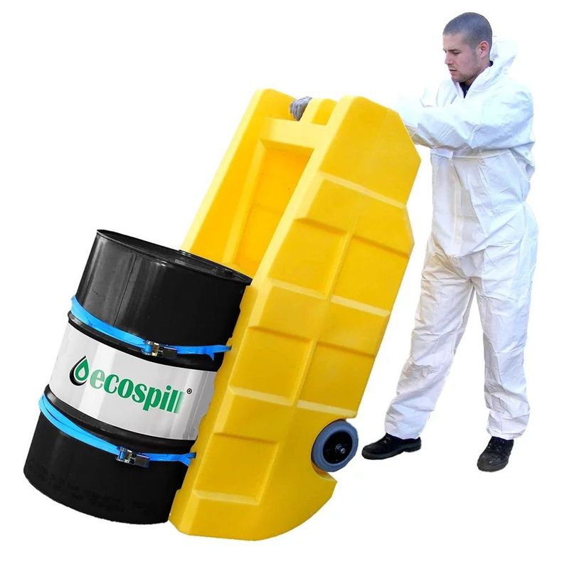 PE Drum Dispensing & Transfer Trolley 160cm x 74cm x 64cm PE Drum Dispensing & Transfer Trolley 160cm x 74cm x 64cm