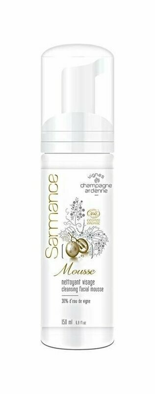 Mousse nettoyante, Vignes de Champagne, SARMANCE
