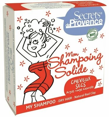Shampoing solide - cheveux secs, SECRETS DE PROVENCE