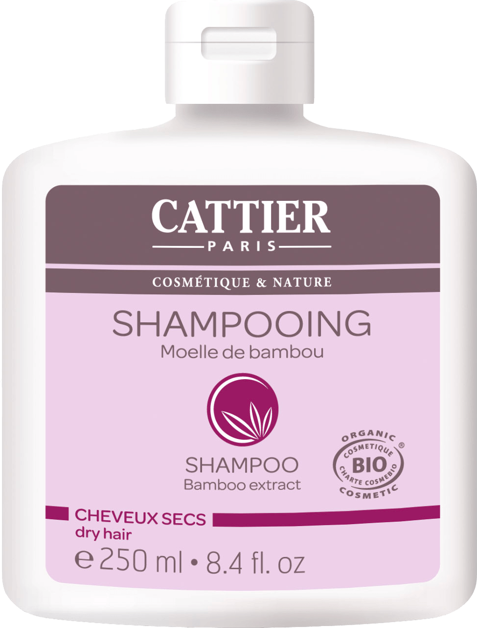 Shampoing moelle de bambou, CATTIER