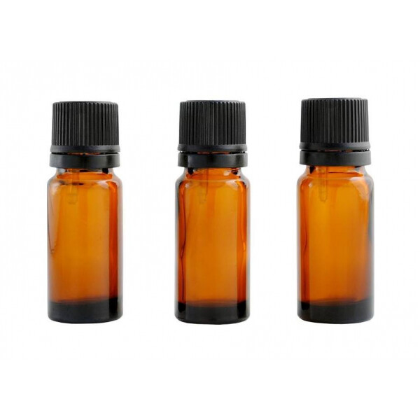Lot de 3 flacons ambrés 10 ml, CENTIFOLIA