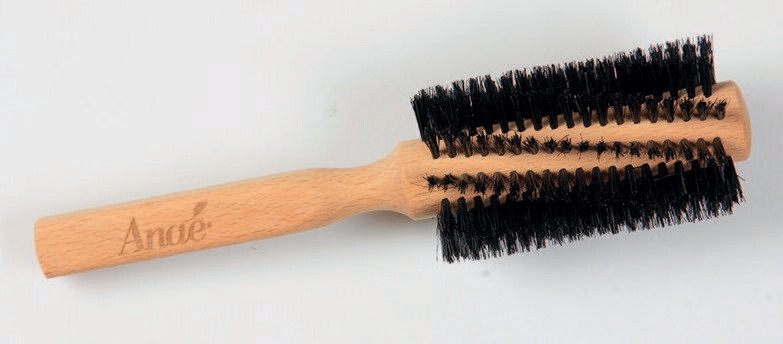 Brosse ronde en hêtre et sanglier, ANAÉ