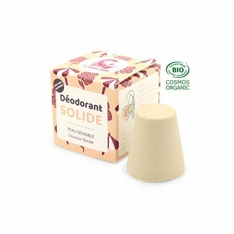 Déodorant solide - douceur florale, LAMAZUNA