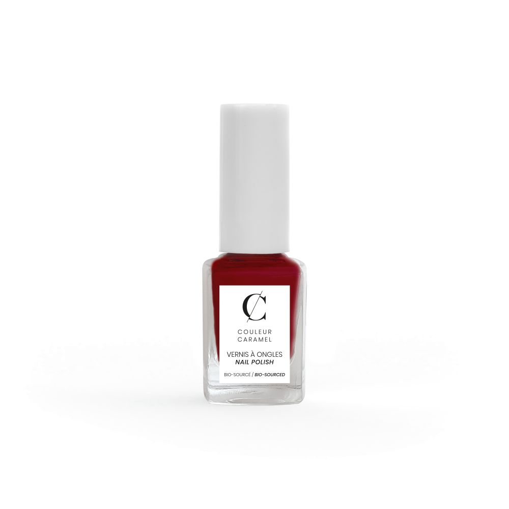 Vernis à ongles, n°08-rouge mat, COULEUR CARAMEL