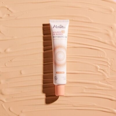 Source de roses, BB crème, teinte claire, MELVITA Source de roses, BB crème, teinte claire, MELVITA