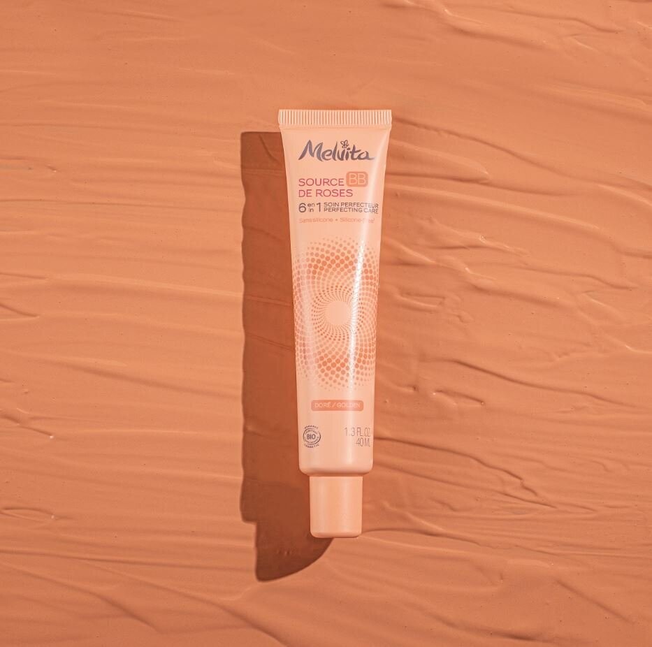 Source de roses, BB crème, teinte dorée, MELVITA