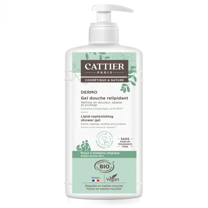 Gel douche relipidant, CATTIER