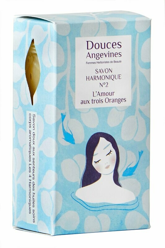 Savon harmonique n°2, L'amour aux trois oranges, Douces Angevines Savon harmonique n°2, L'amour aux trois oranges, Douces Angevines