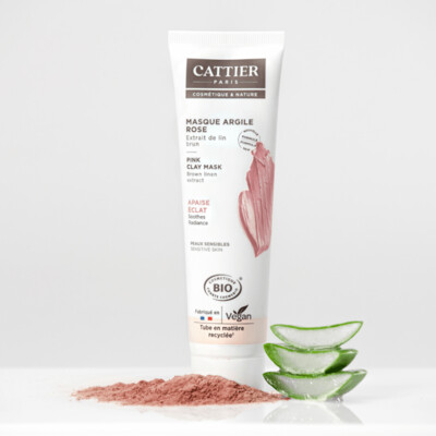 Masque à l'argile rose, CATTIER Masque à l'argile rose, CATTIER