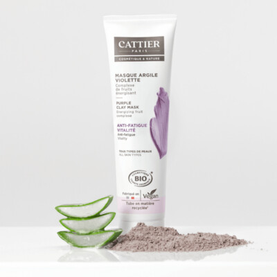 Masque à l'argile violette, CATTIER Masque à l'argile violette, CATTIER