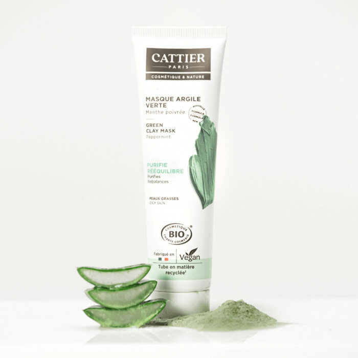 Masque à l'argile verte, CATTIER Masque à l'argile verte, CATTIER