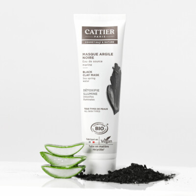 Masque à l'argile noire, CATTIER Masque à l'argile noire, CATTIER