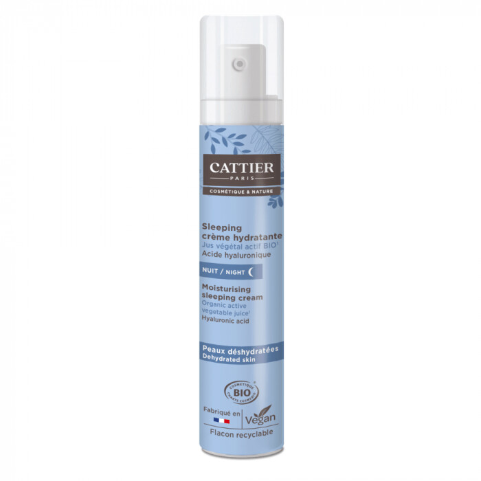 Sleeping crème hydratante, CATTIER Sleeping crème hydratante, CATTIER