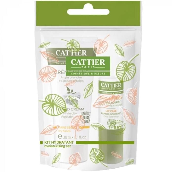 Kit hydratant, mains et lèvres, CATTIER Kit hydratant, mains et lèvres, CATTIER