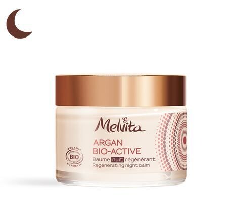 Argan bio-active, baume nuit régénérant, MELVITA Argan bio-active, baume nuit régénérant, MELVITA
