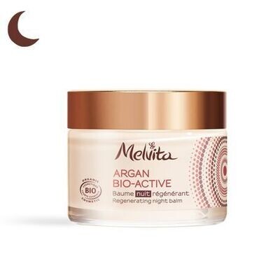 Argan bio-active, baume nuit régénérant, MELVITA Argan bio-active, baume nuit régénérant, MELVITA
