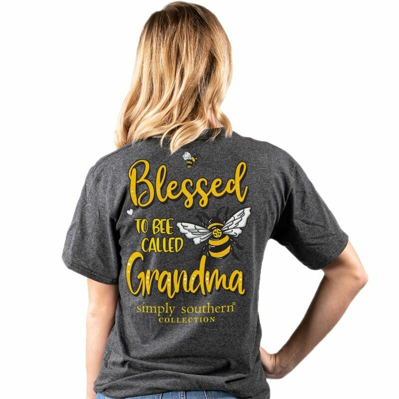 Simply Southern Bee Grandma Short Sleeve Tee