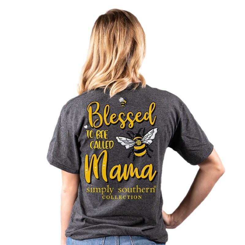 Simply Southern Bee Mama Short Sleeve Tee