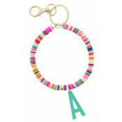 Jane Marie Initial Beaded Keychains