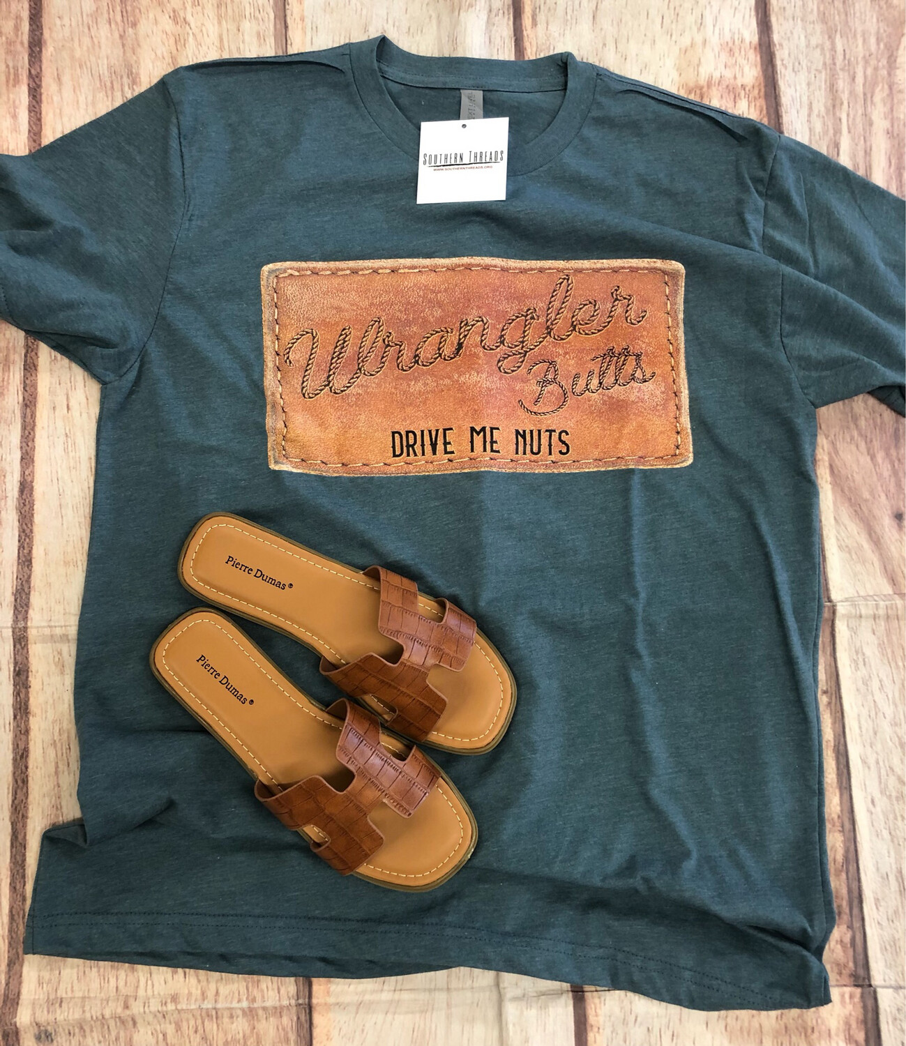 Wrangler Butts Drive Me Nuts Tee