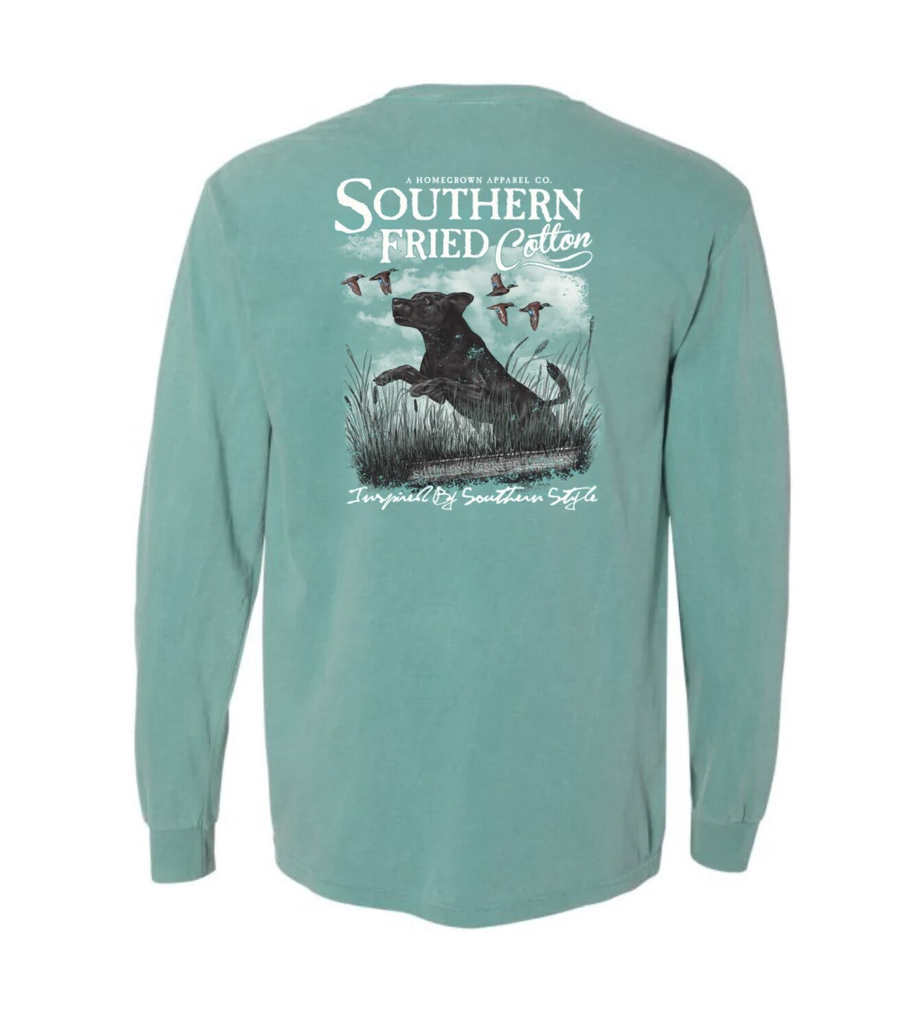 Southern Fried Cotton Fetch It Up Long Sleeve Tee