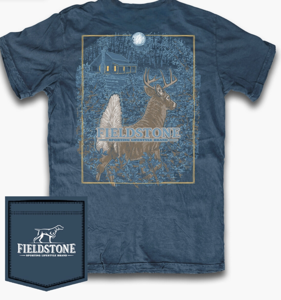 Fieldstone Moonlight Deer Tee