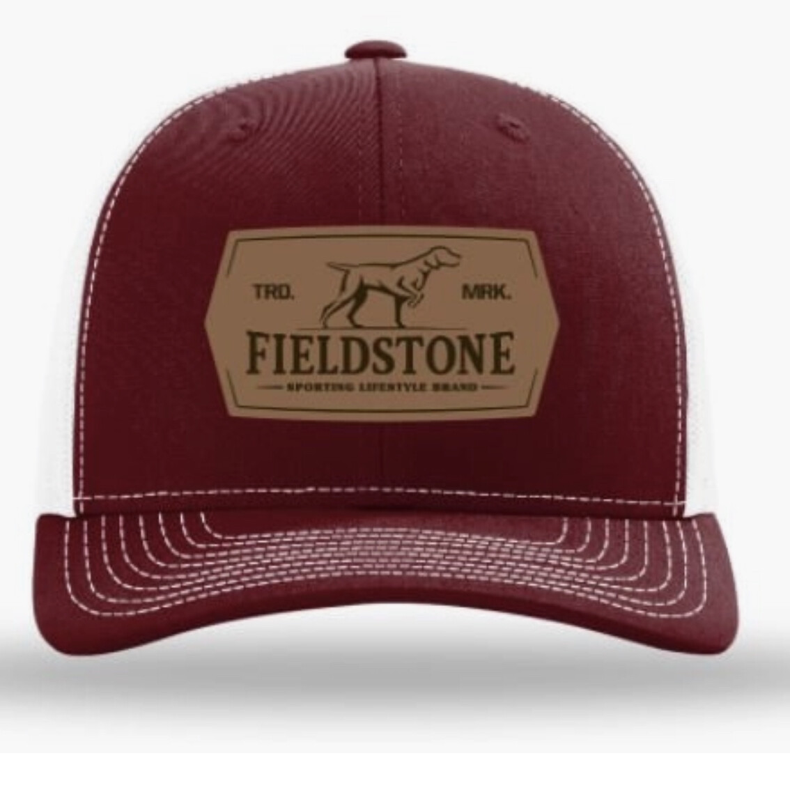 Fieldstone Leather Dog Patch Hat