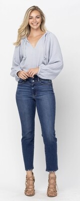 Judy Blue High Waist Yoke Slim Fit Jeans