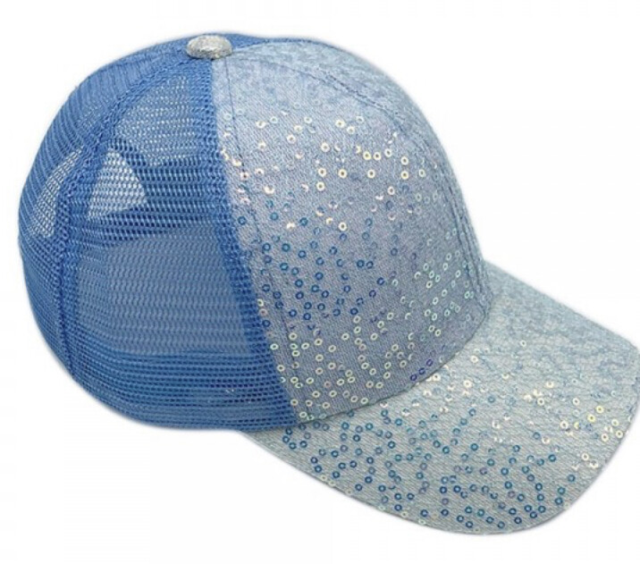 Do Everything In Love Sequin Baseball Hat