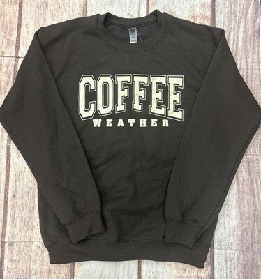Coffee Weather Crewneck Sweatshirt