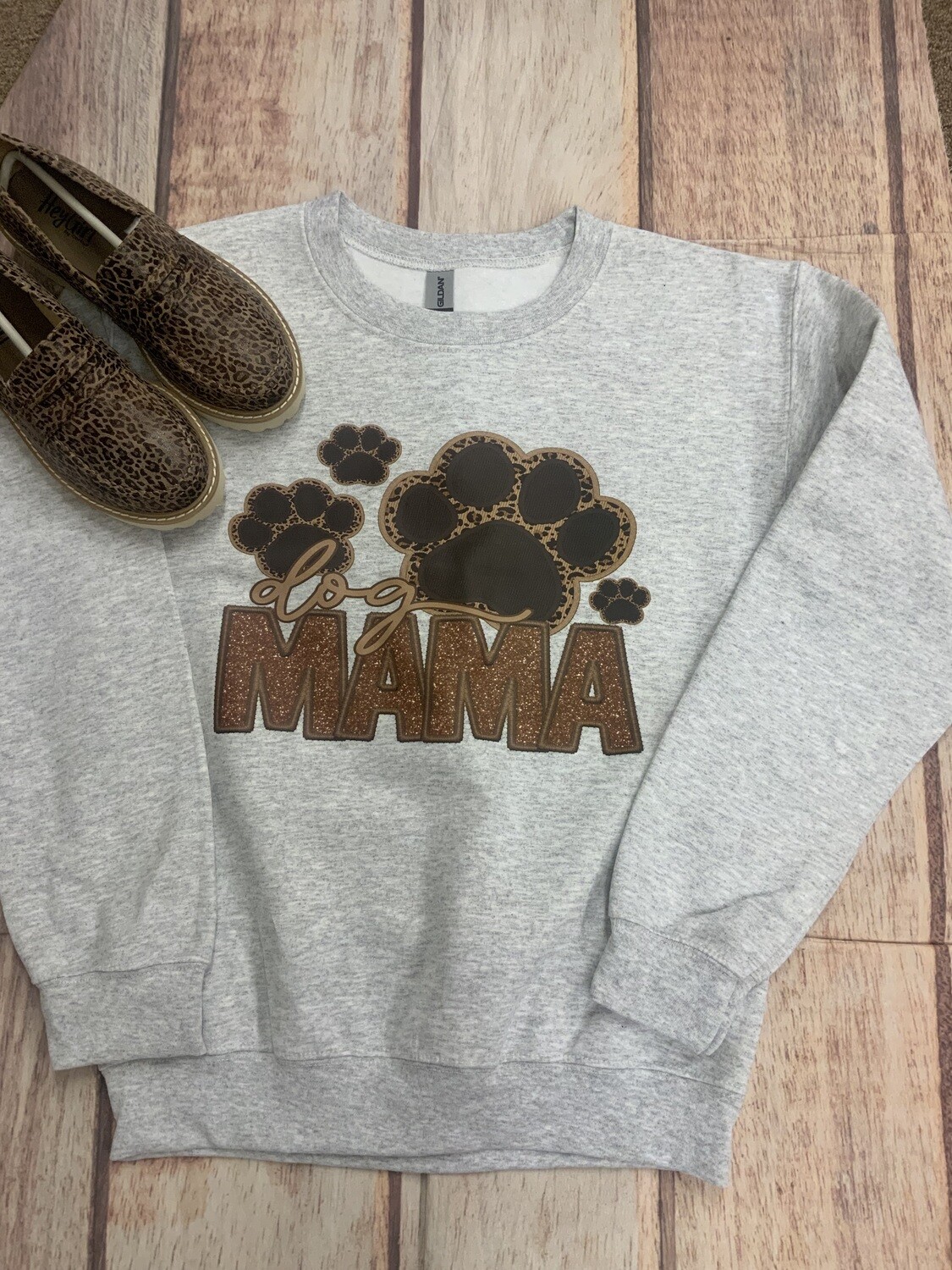DOG MAMA crewneck sweatshirt