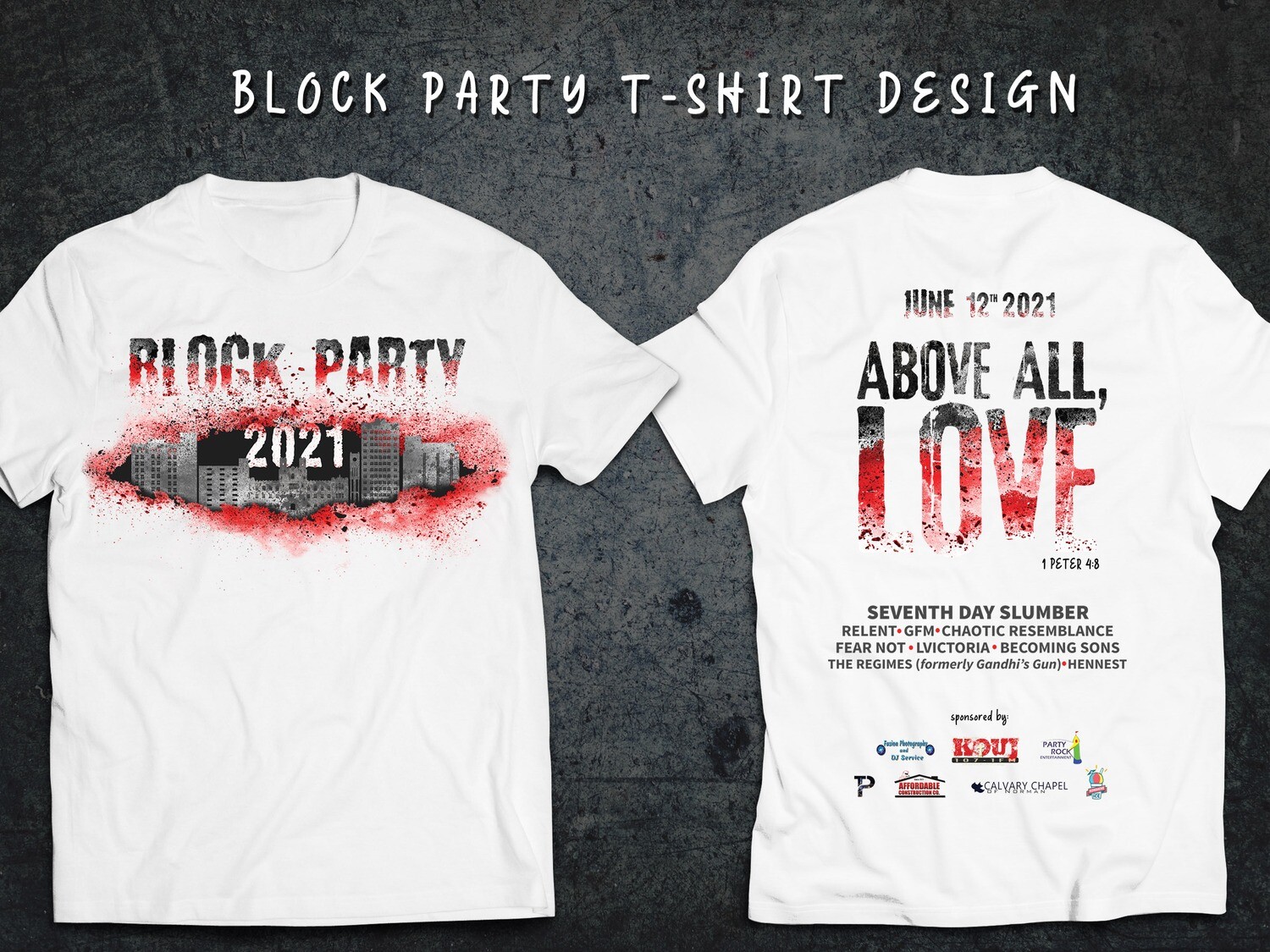 Official Block Party 2021 T-Shirt