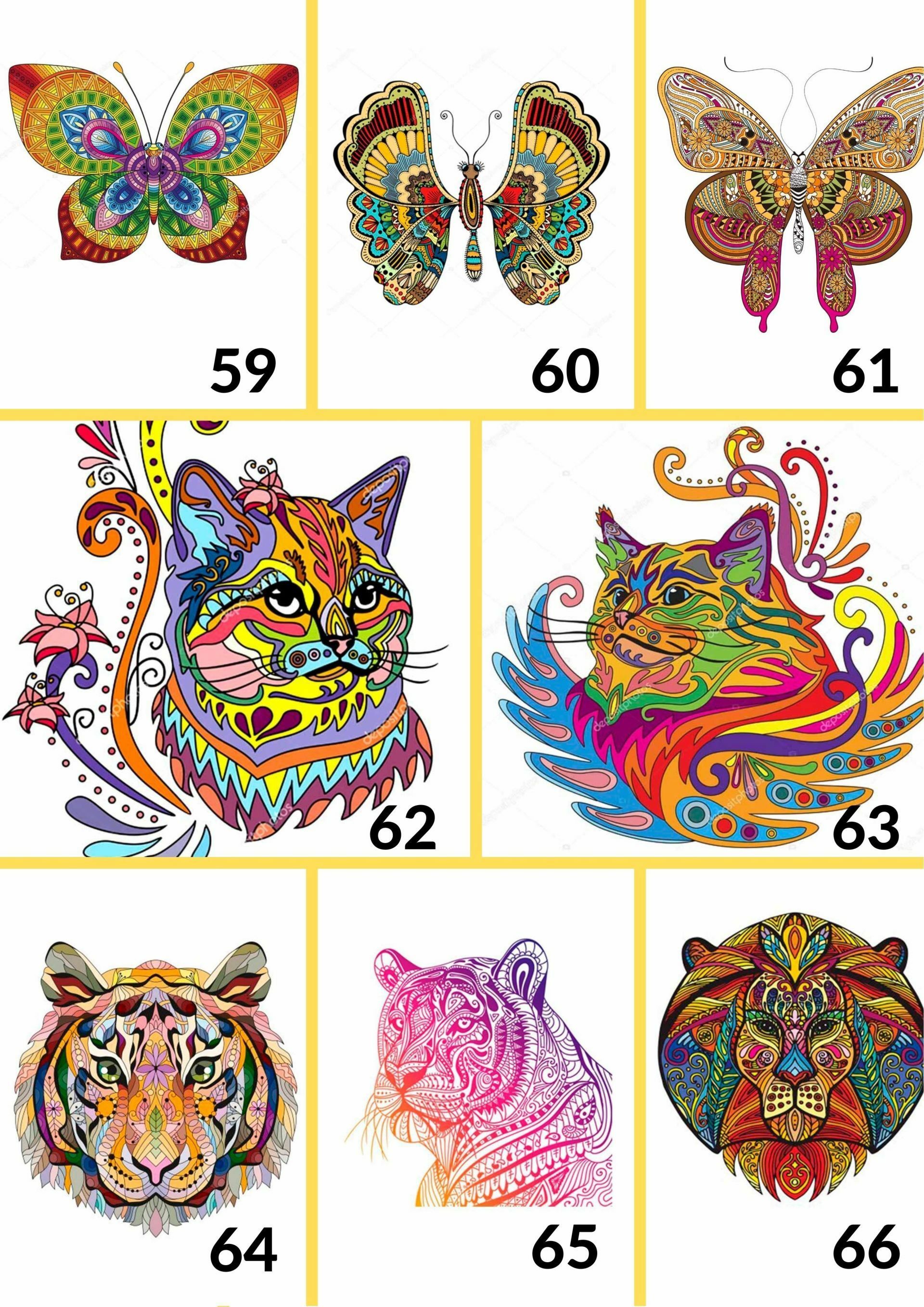 Zentangle / Mariposa2 - Camiseta básica mujer