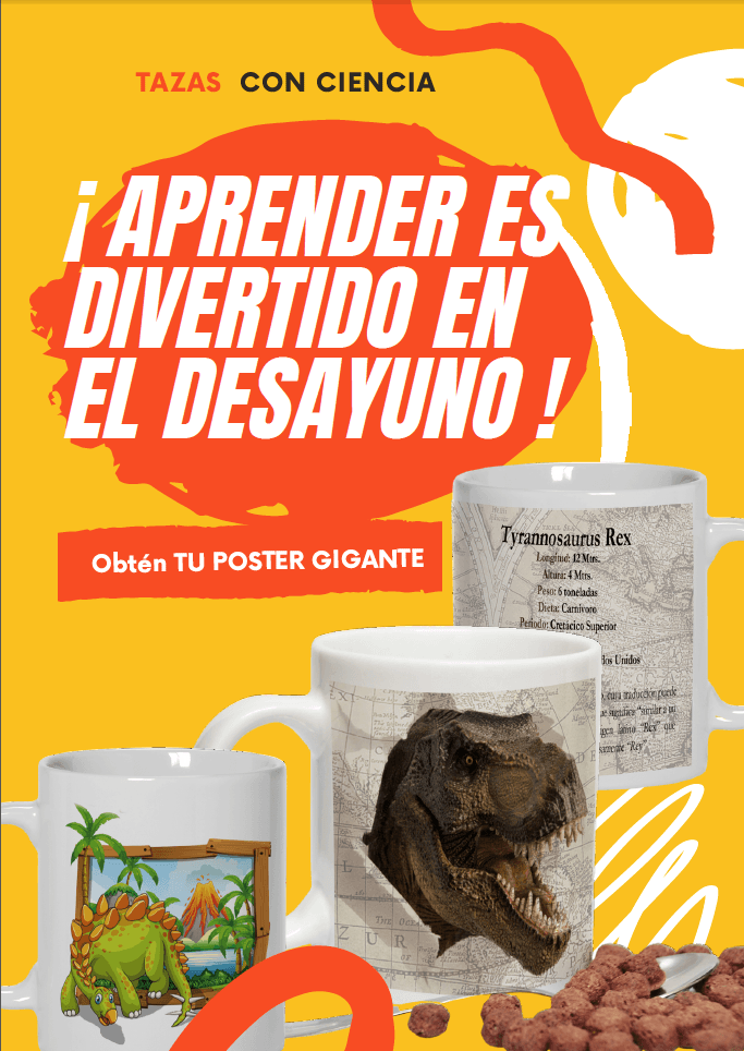 Triceratops infantil - Taza Impresa 