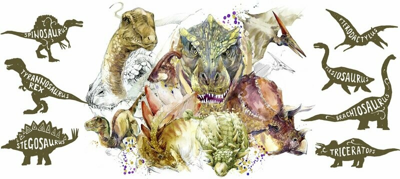 Dinosaurios -  Taza Impresa "Aprender es divertido"