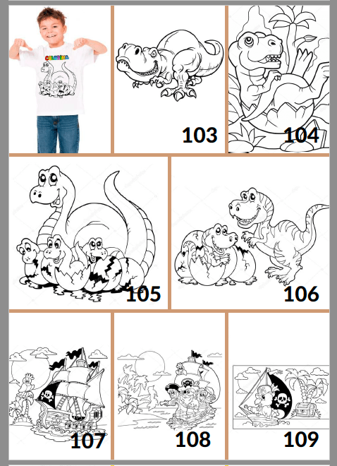 Camisetas UNISEX NIÑOS 