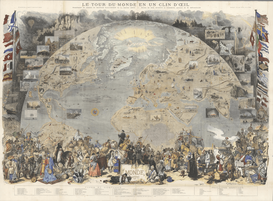 Le Tour du Monde en un Clin d´Odeil 1876