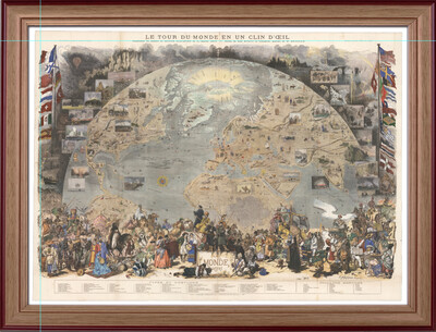 Le Tour du Monde en un Clin d´Odeil 1876