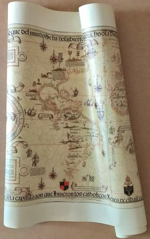 Carta Universal 1529. Diego Ribero