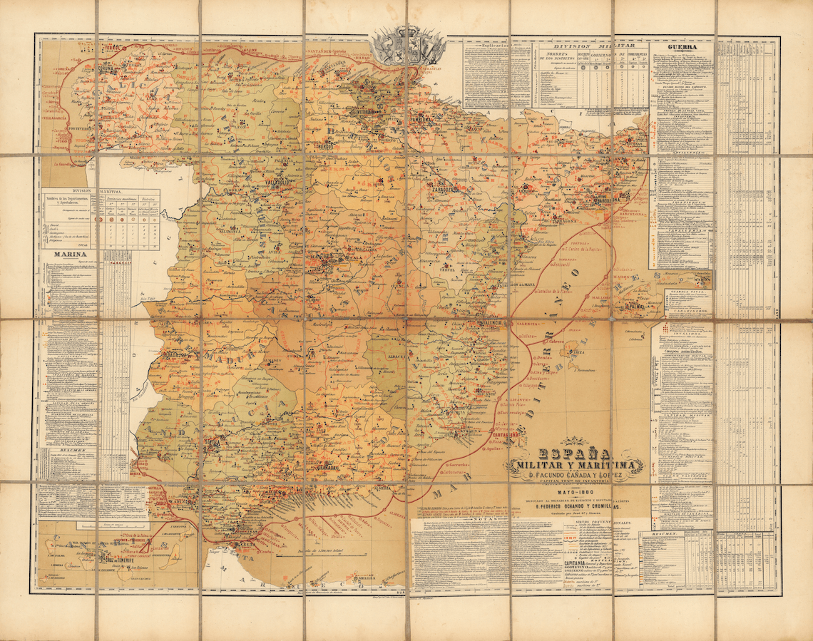 España Militar y Maritima. 1880