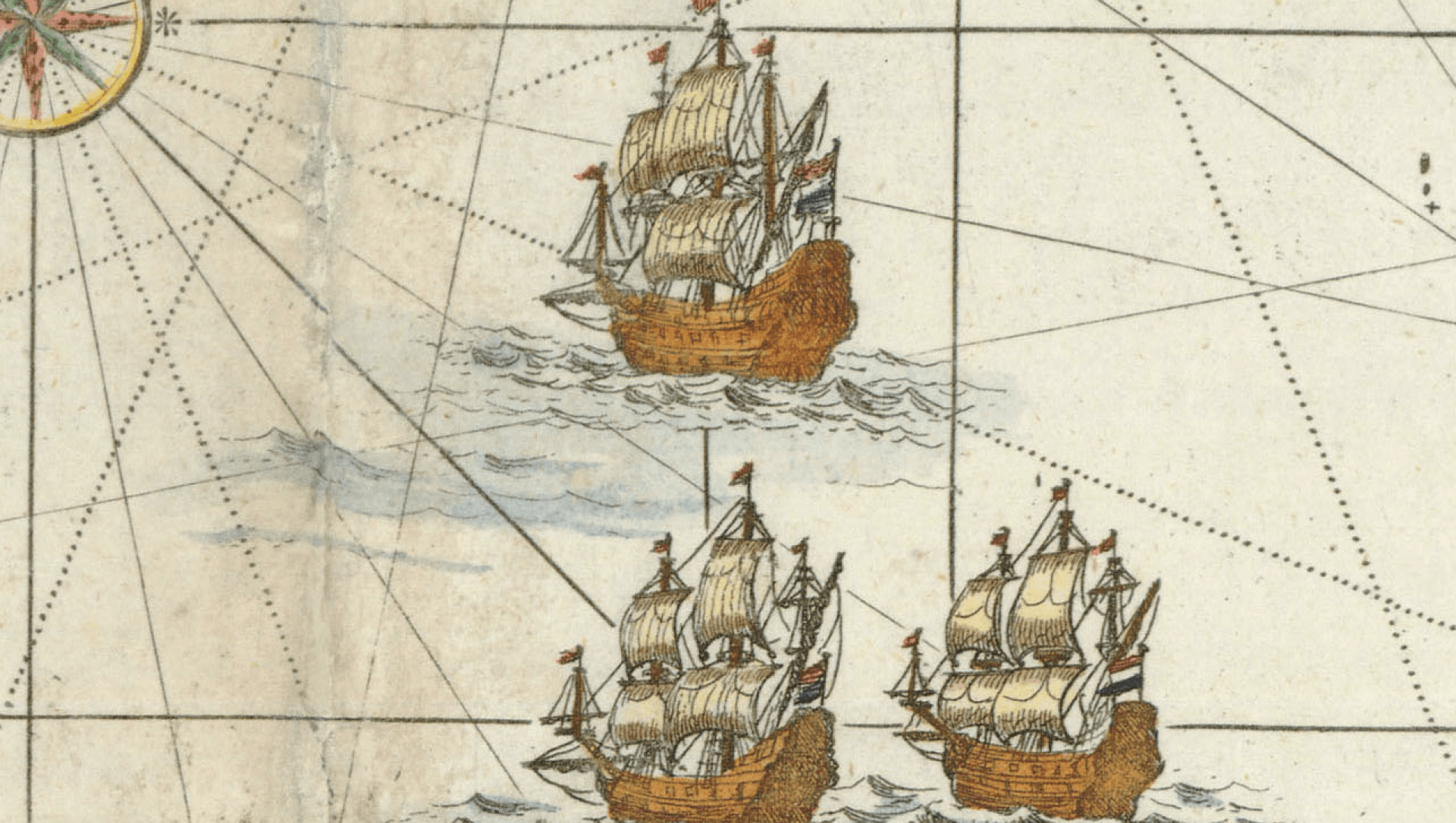 Carta Naútica del Mundo. 1725