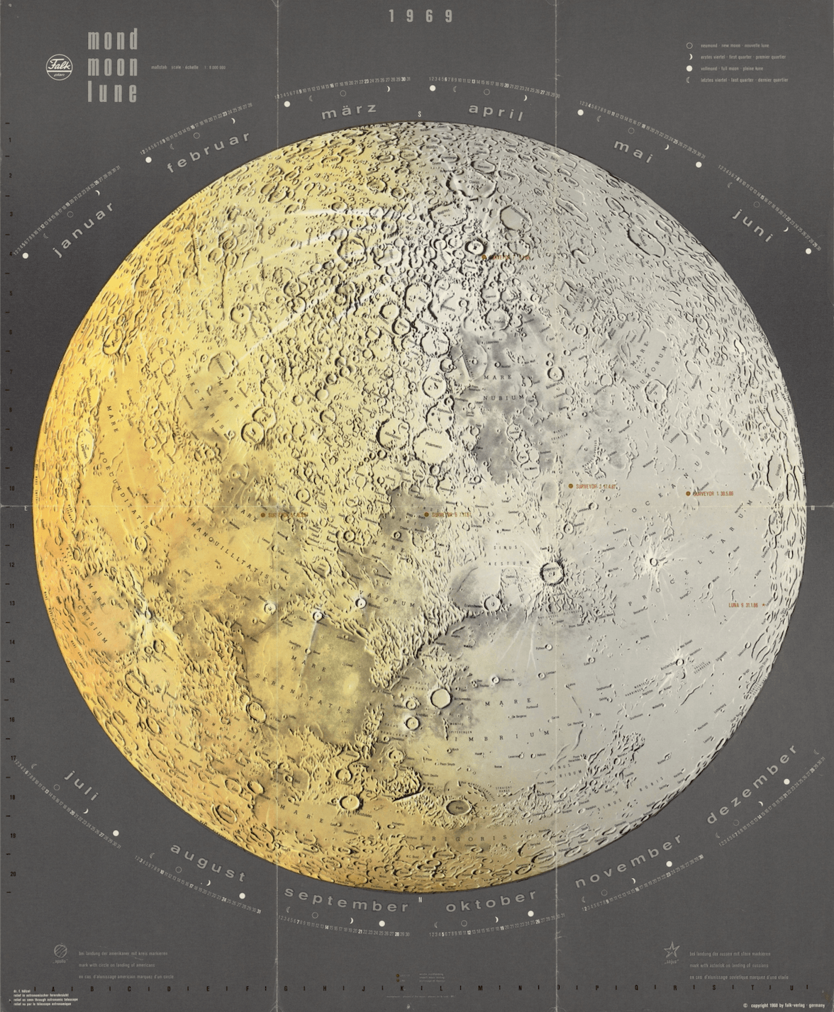 Relieve Luna. Astronomía con Telescopio