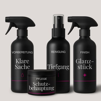 Reinigungs-Serie Glasklar